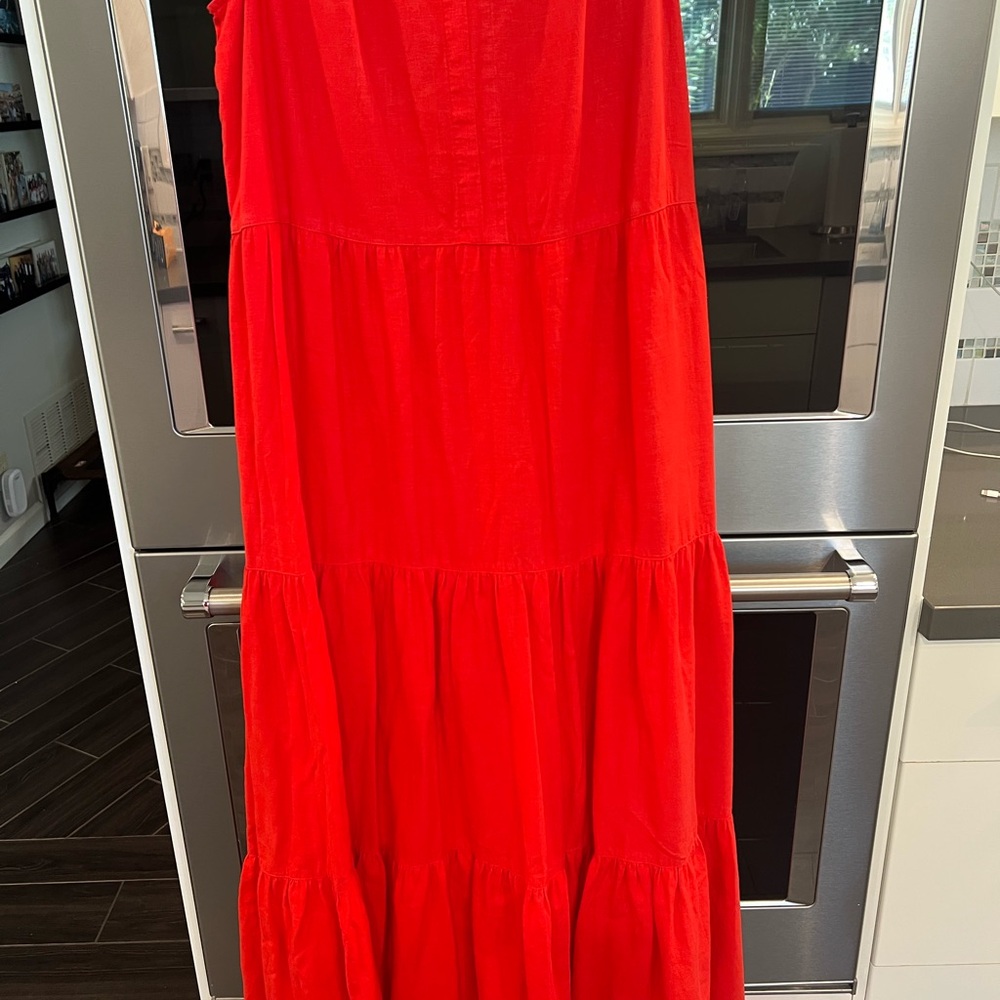 Tommy Bahama Tiered Maxi Dress, S/P - Picture 4 of 5